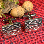 Sinclair Celtic Knot Cuff Links