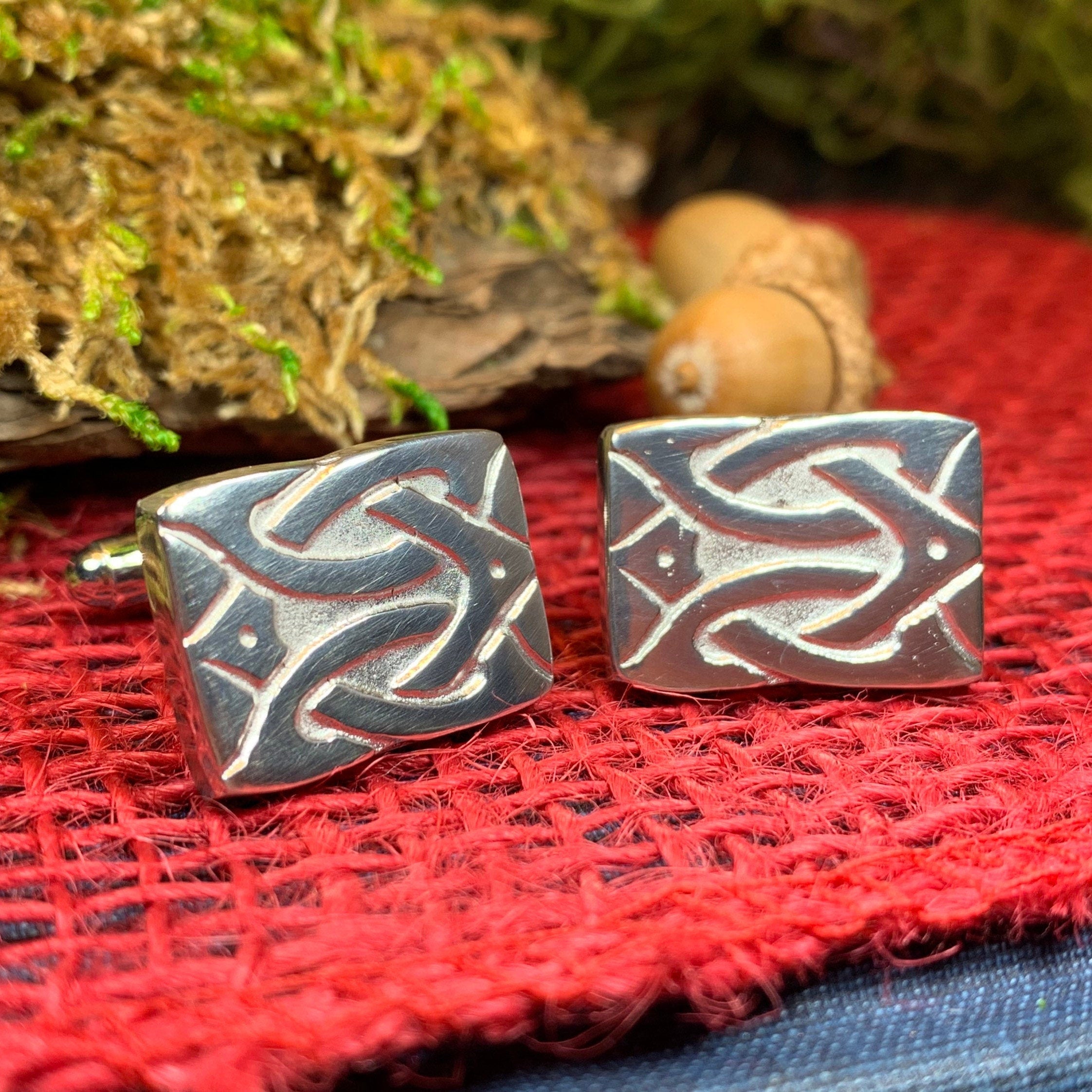 Sinclair Celtic Knot Cuff Links