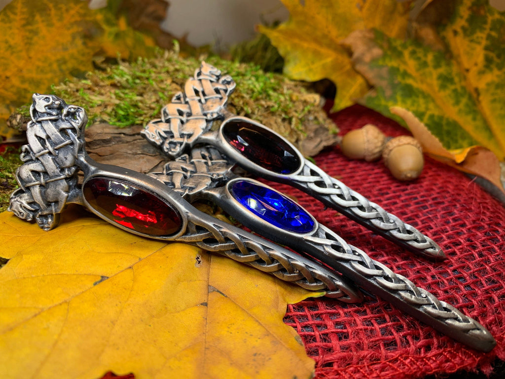 Dragon Crystal Kilt Pin