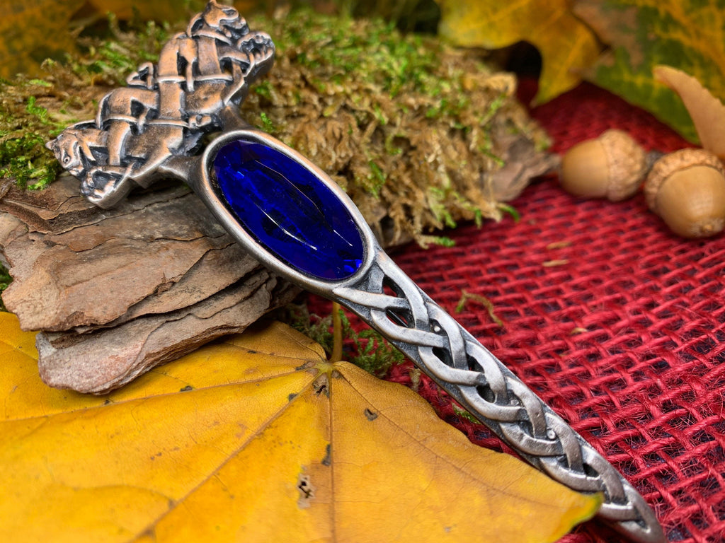 Dragon Crystal Kilt Pin