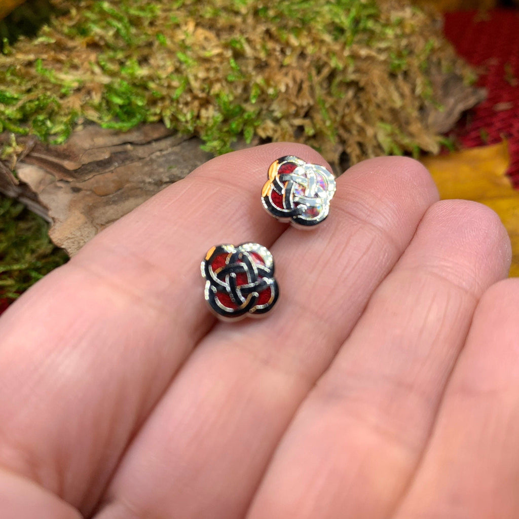 Dara Knot Stud Earrings