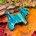 Heathergems Dog Scottish Brooch