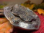 Celtic Key Plaid Brooch