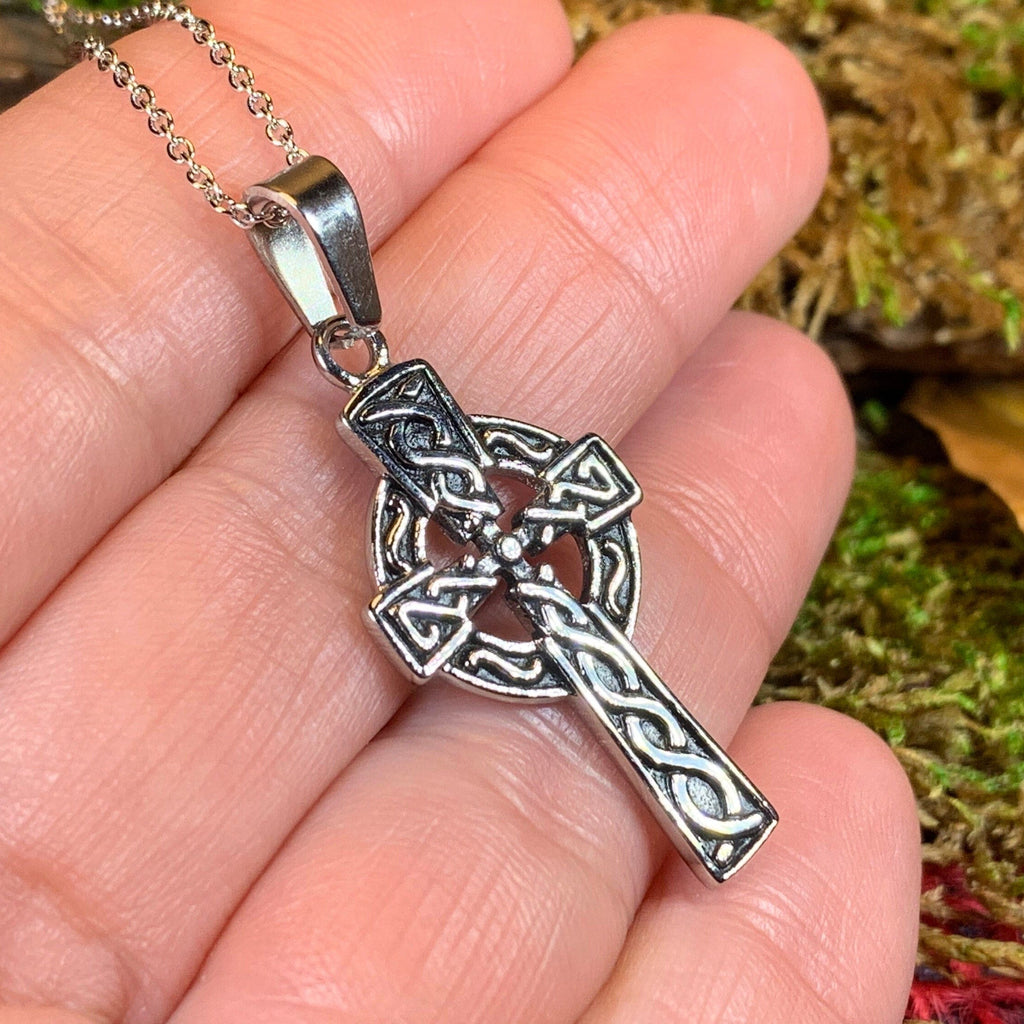 Graeme Celtic Cross Necklace