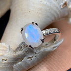 Emiliana Moonstone Promise Ring