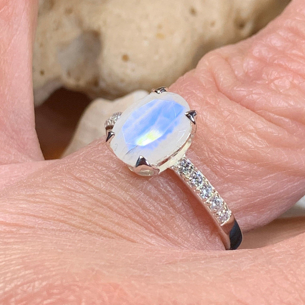 Emiliana Moonstone Promise Ring