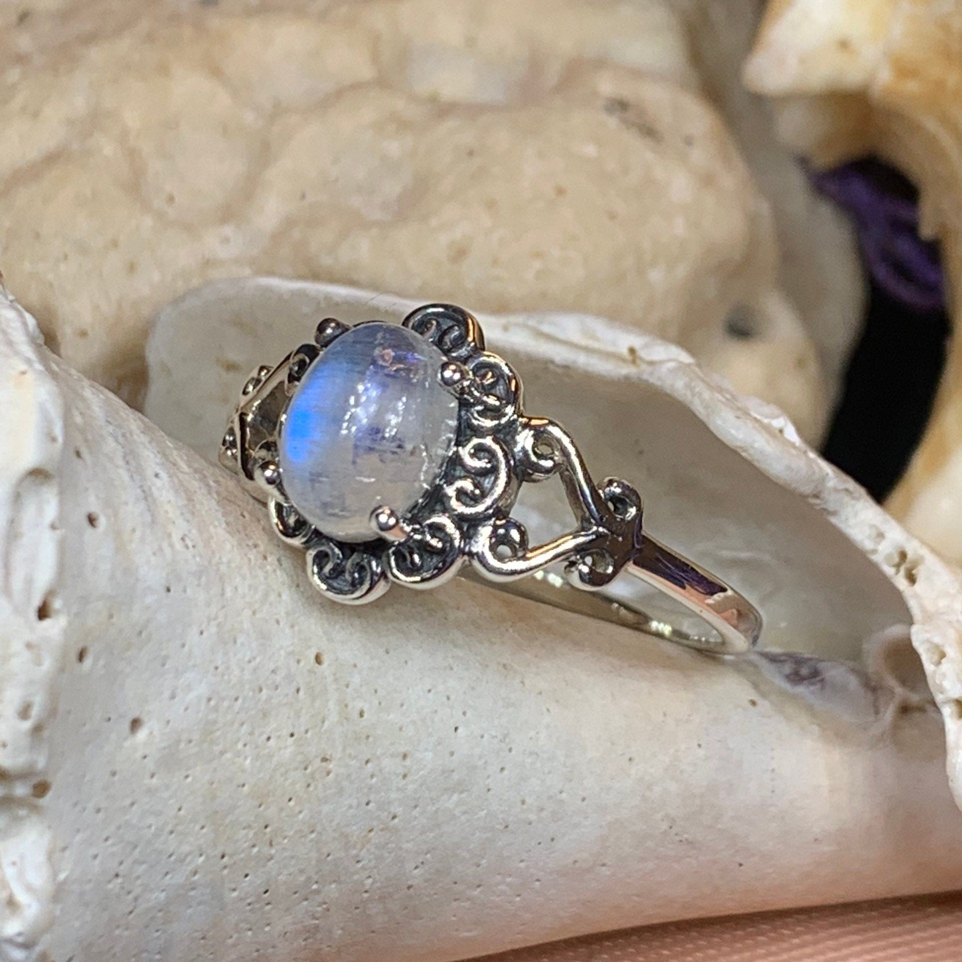 Dulciana Moonstone Ring