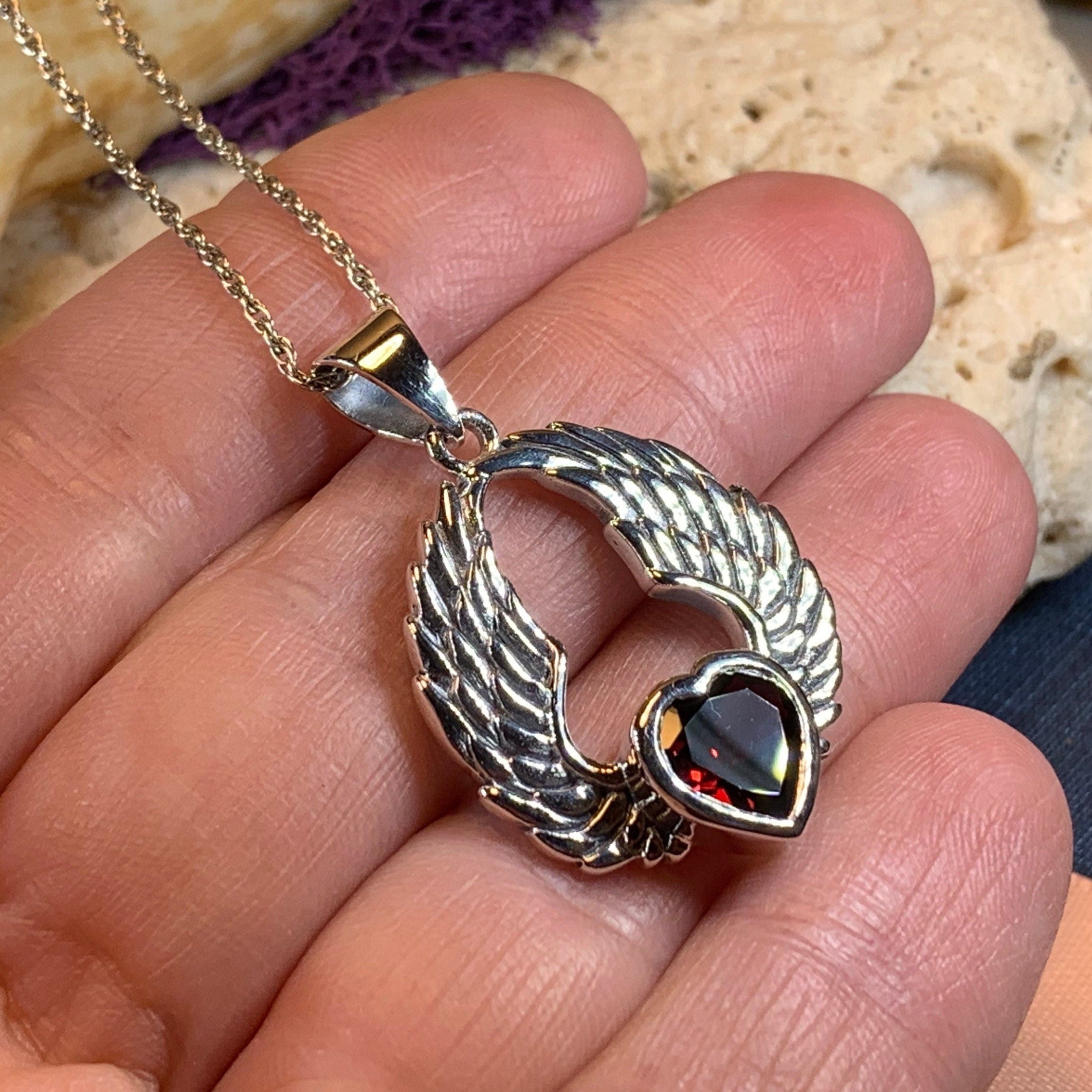 Sidney Angel Wings Necklace