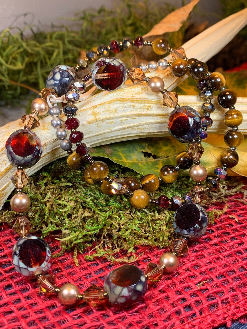 Highland Sunset Tiger's Eye Necklace