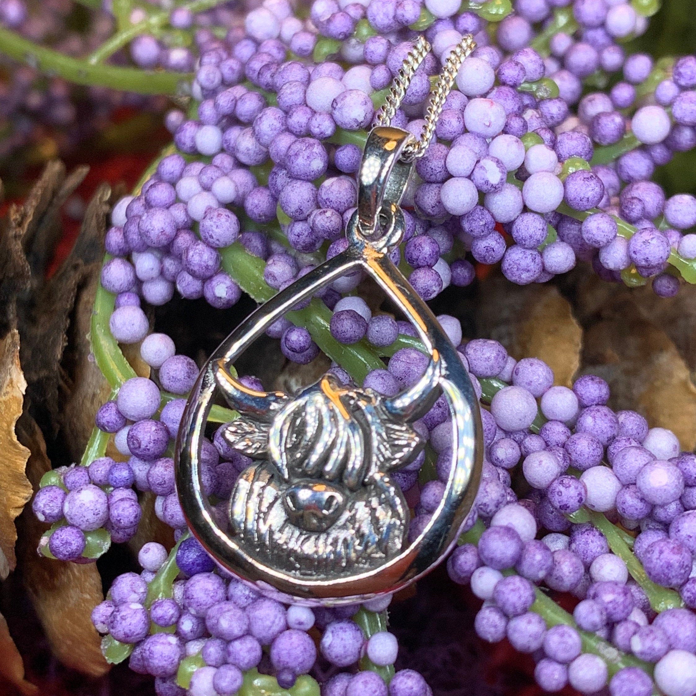 Highland Cow Necklace