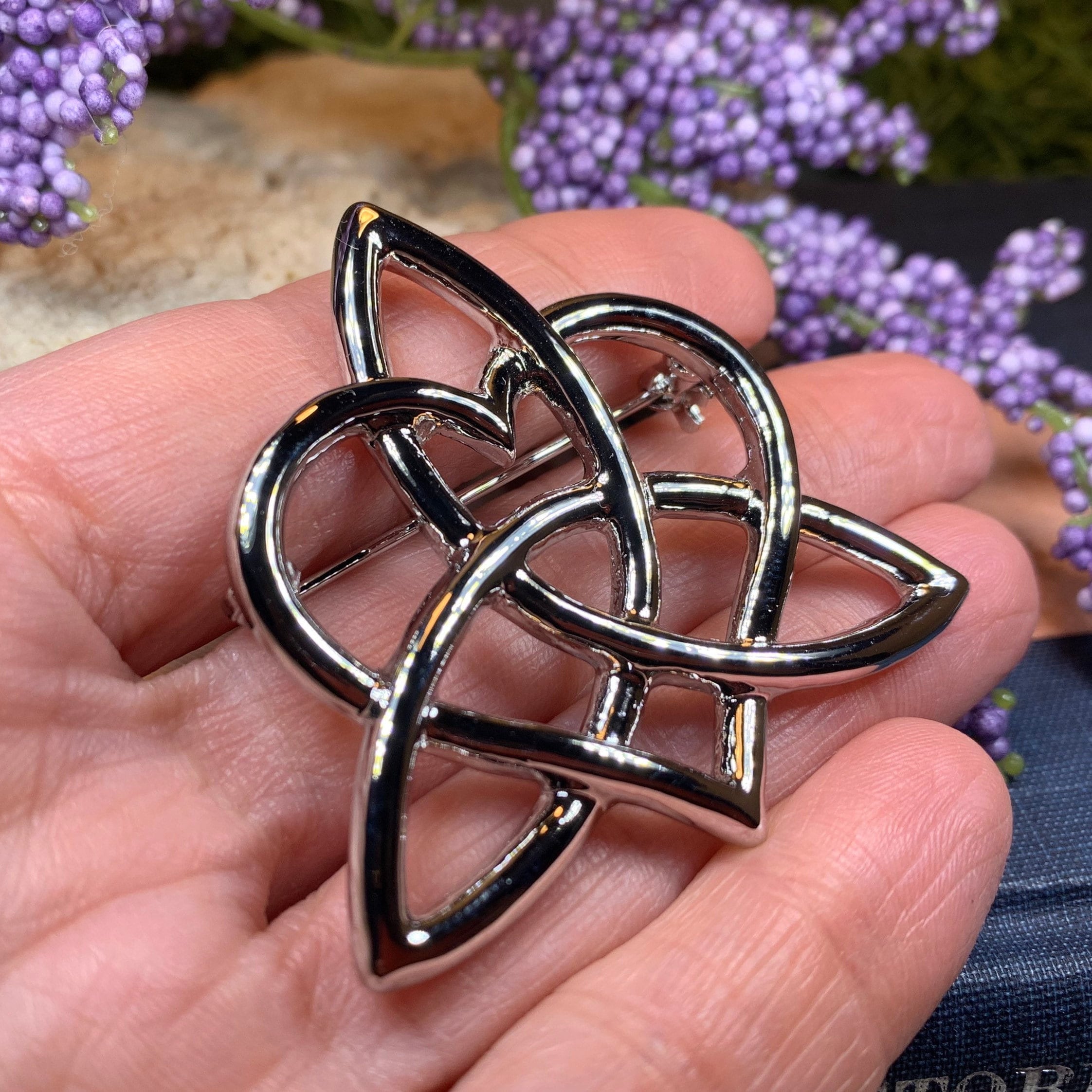 Celtic Love Knot Brooch