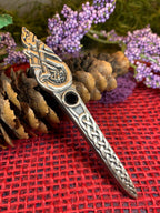 Celtic Dog Kilt Pin