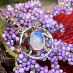 Moonstone Turtle Necklace