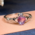 Ombre Claddagh Ring