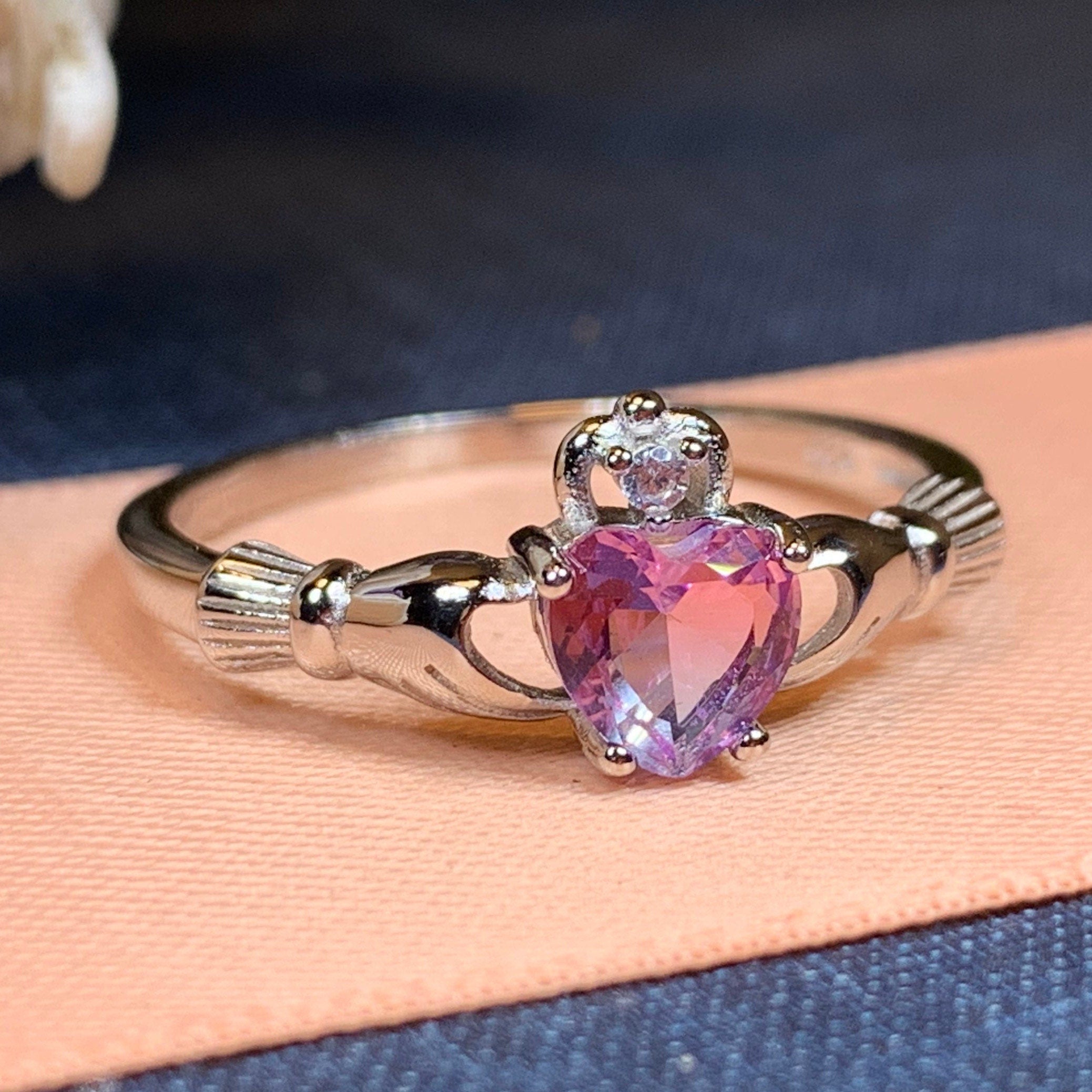 Ombre Claddagh Ring
