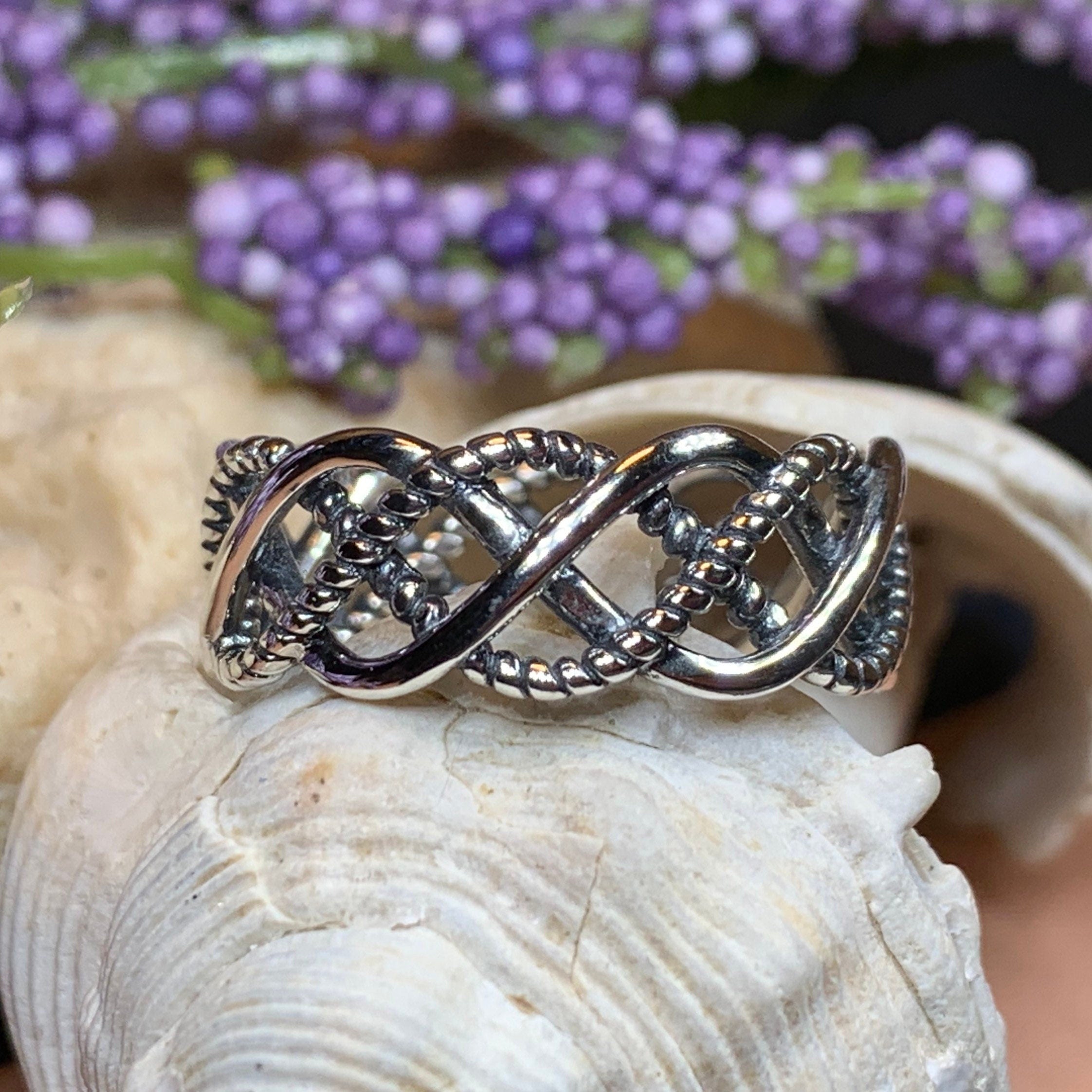 Eternity Celtic Knot Ring
