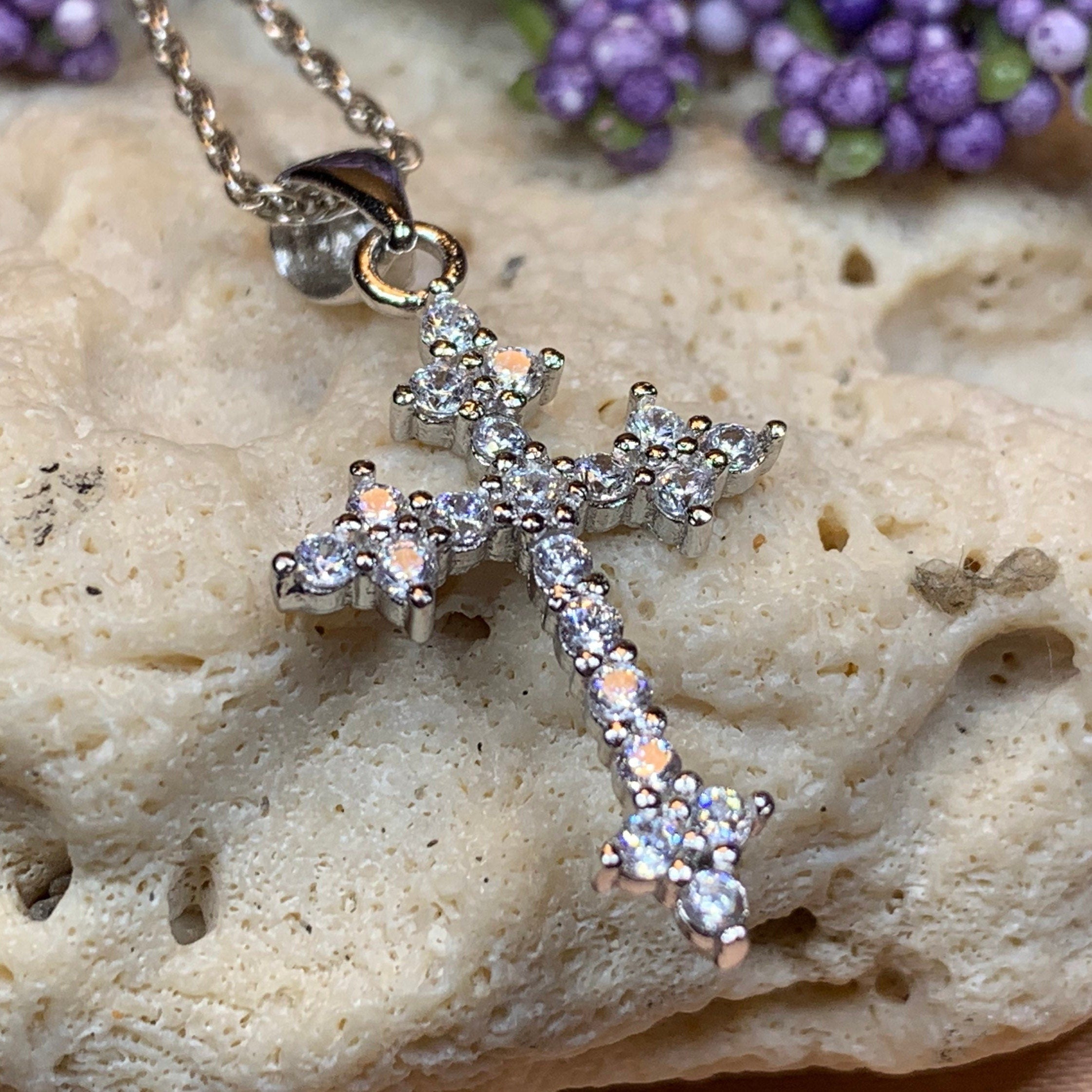 Cathedral Celtic Cross Necklace