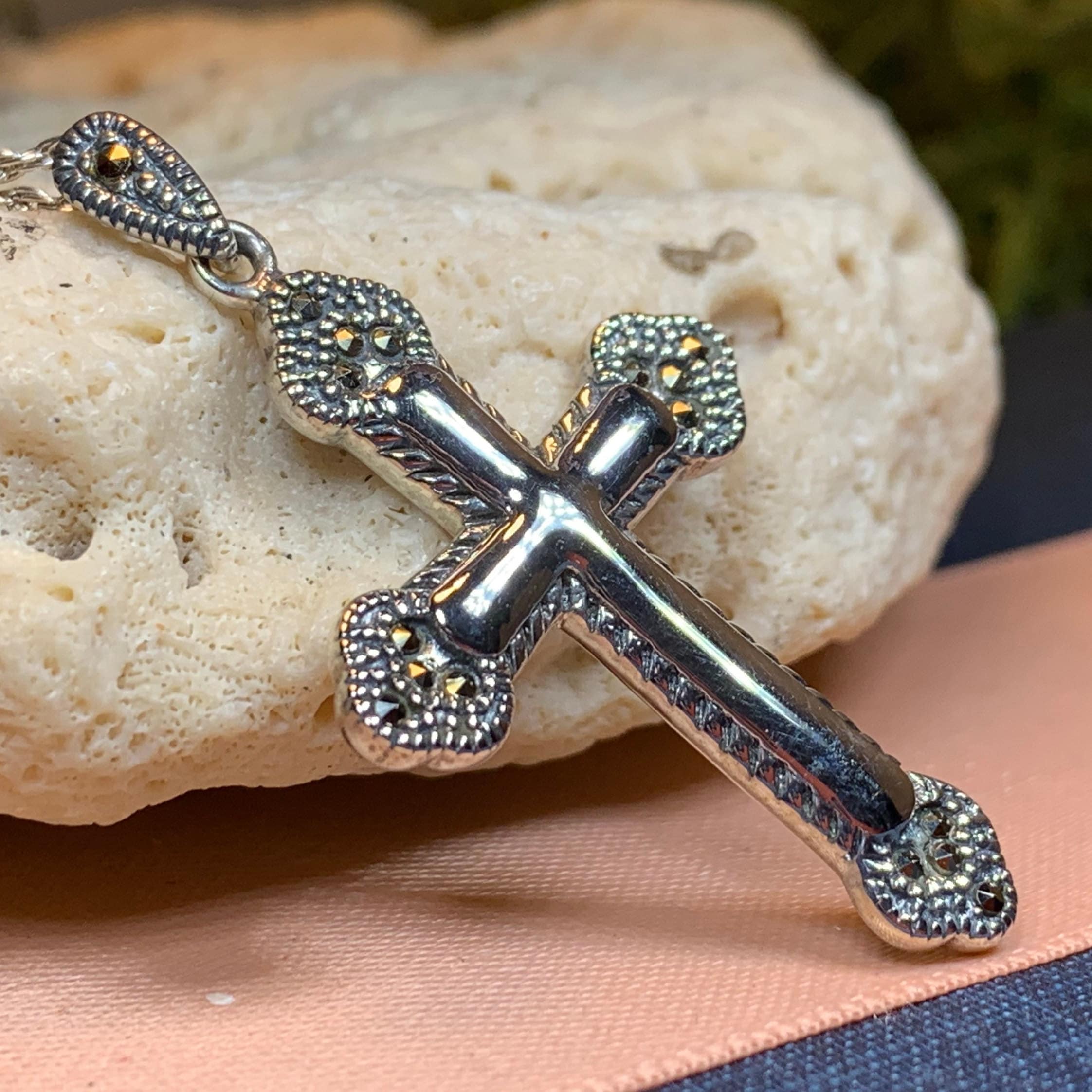 Serenity Celtic Cross Necklace