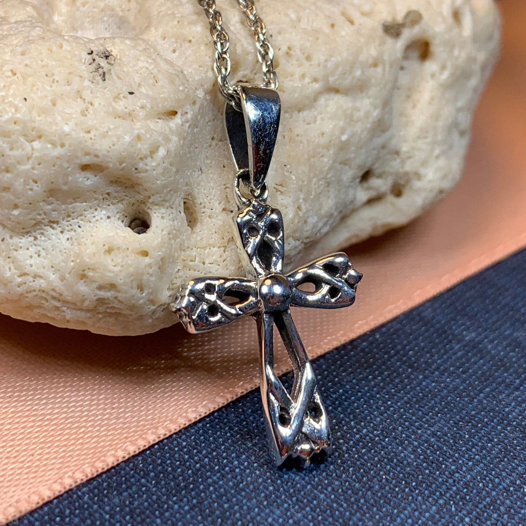 Purity Celtic Cross Necklace