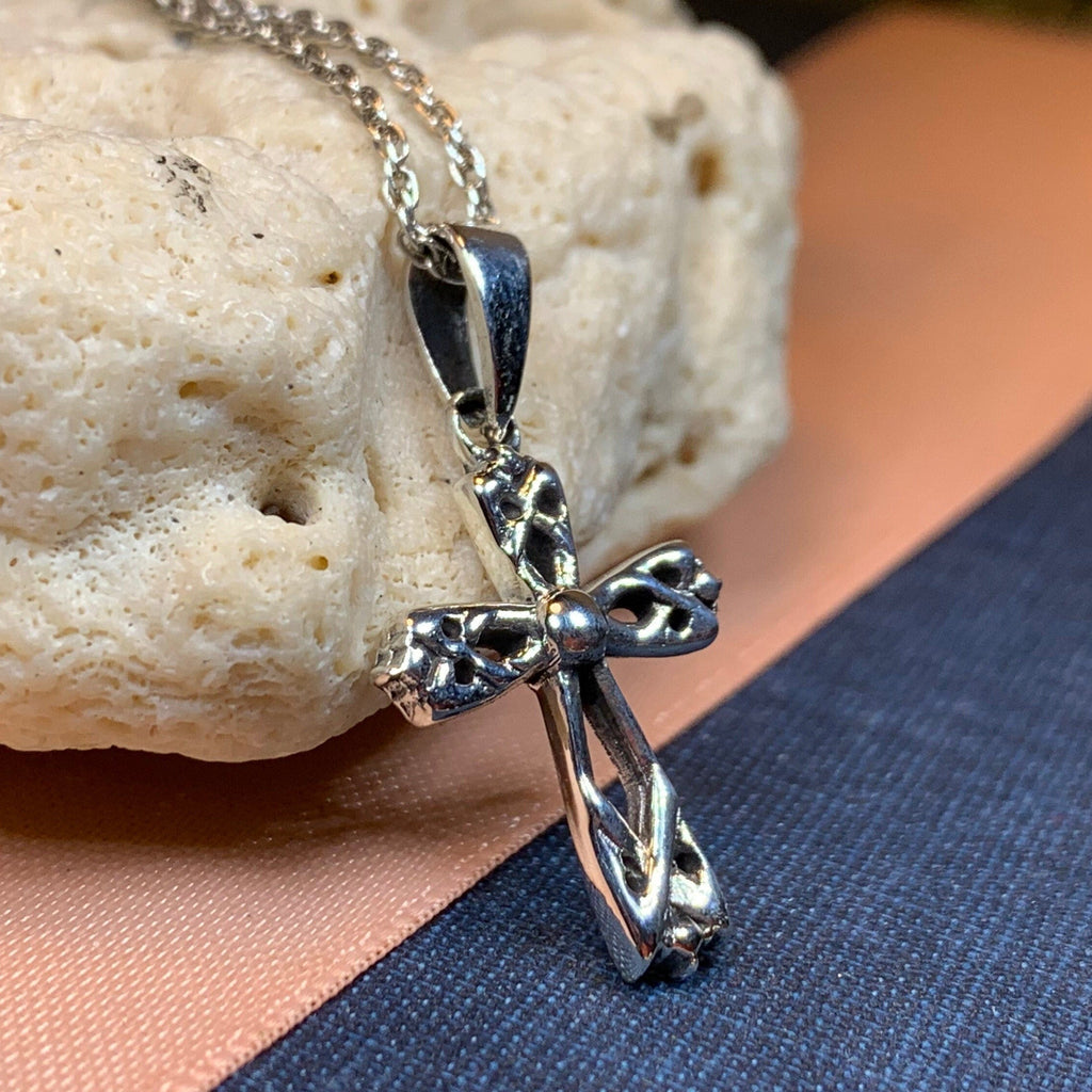 Purity Celtic Cross Necklace