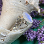 Esmeralda Celtic Knot Ring