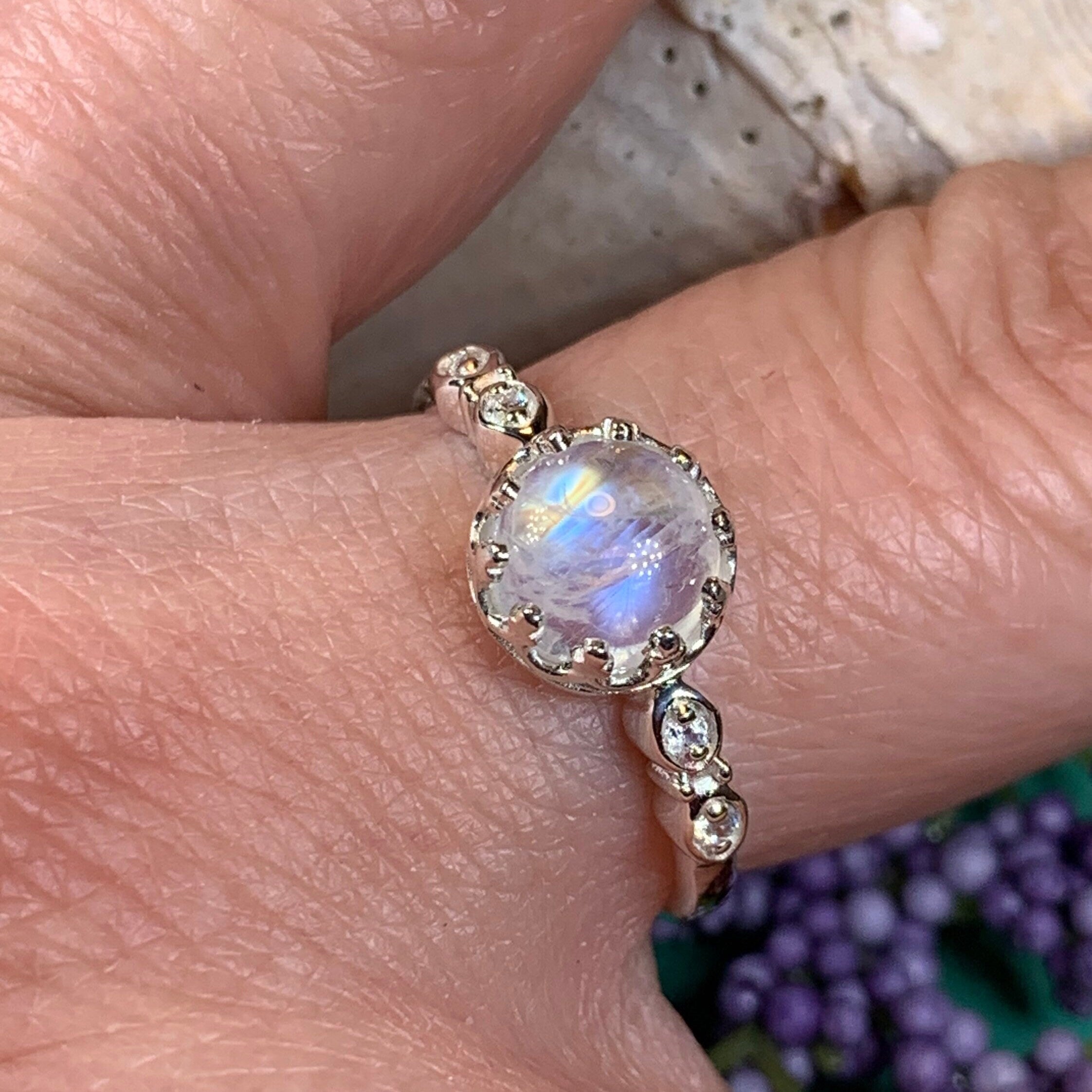 Elenore Moonstone Ring