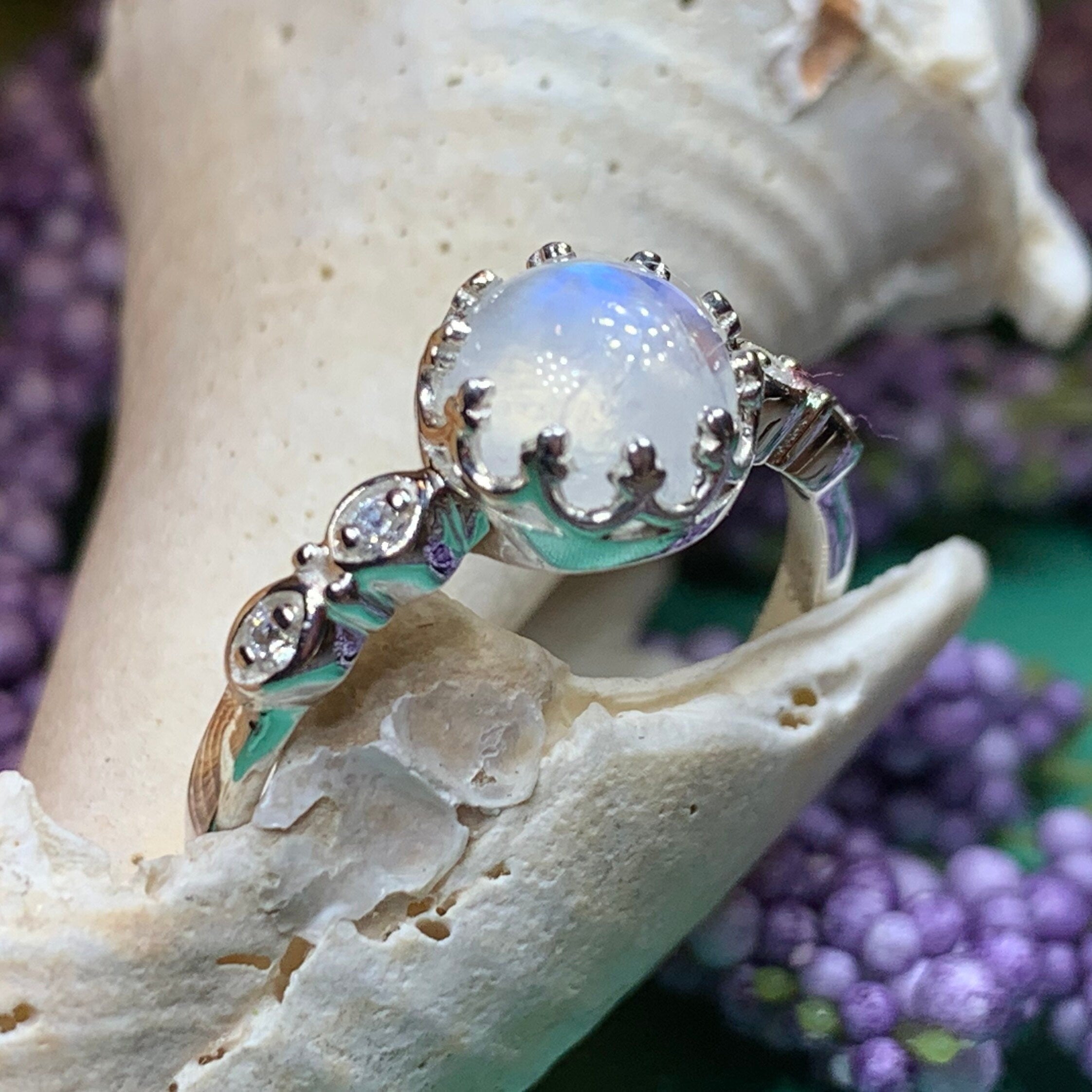 Elenore Moonstone Ring