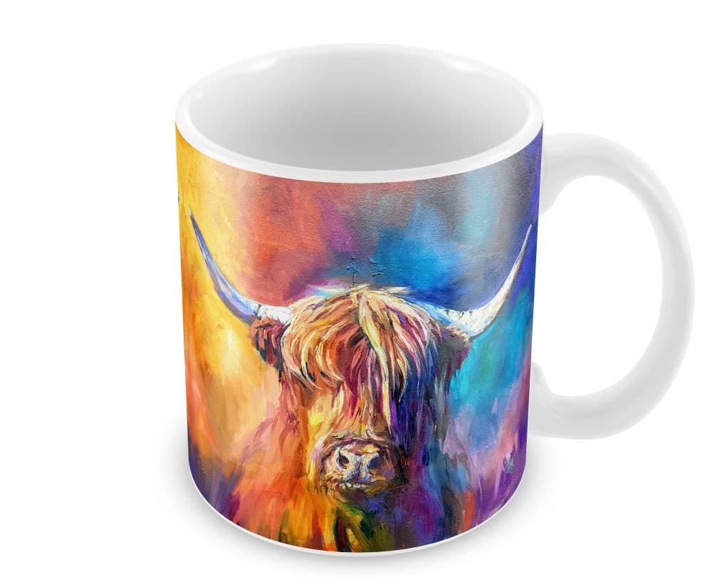 Harris Highland Cow Mug