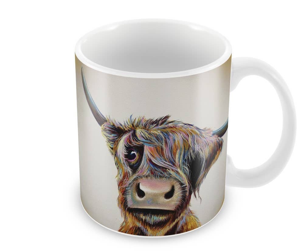 Bad Hair Day Highland Cow Mug