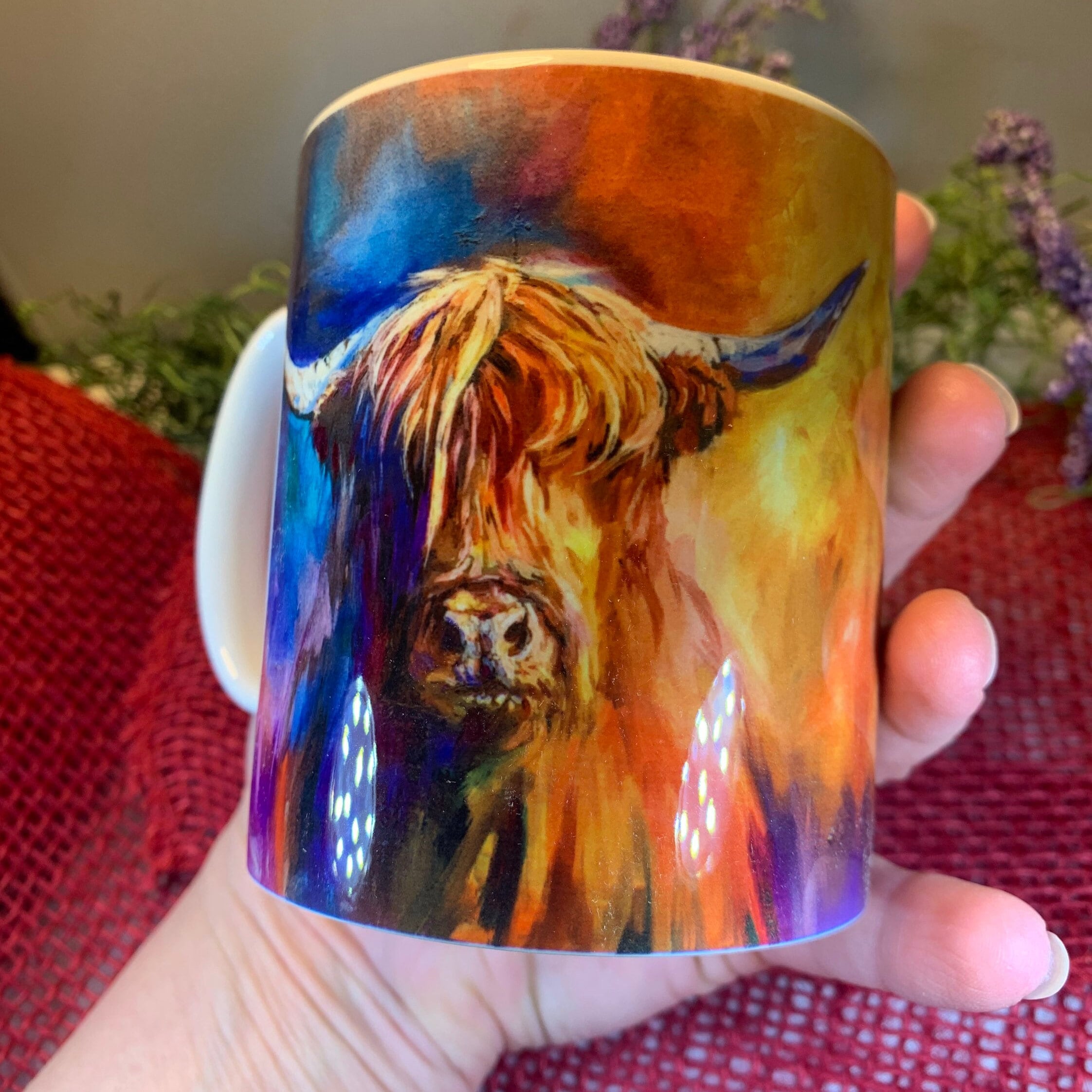 Harris Highland Cow Mug