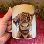 Bad Hair Day Highland Cow Mug