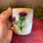 Cheerful Thistles Mug