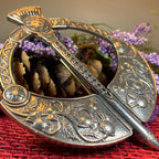 Thistle Penannular Brooch