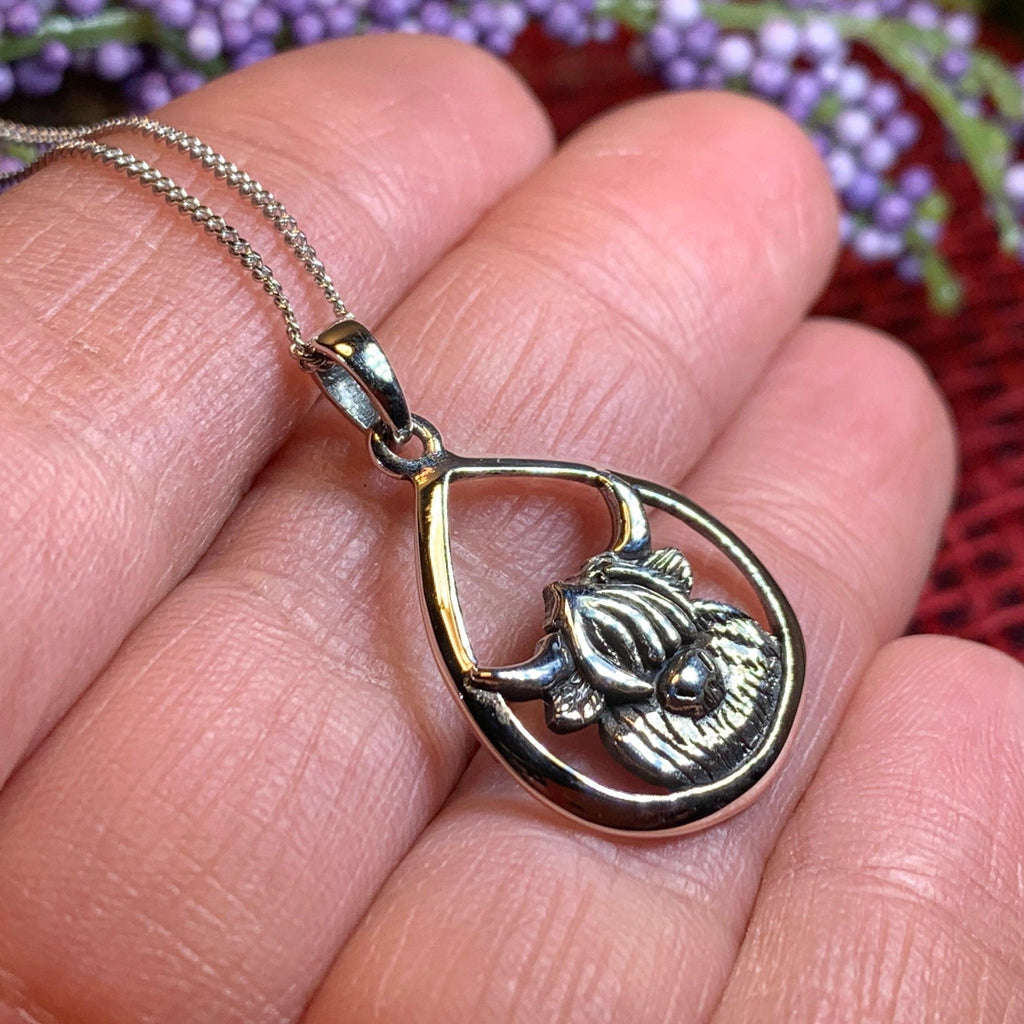 Highland Cow Necklace