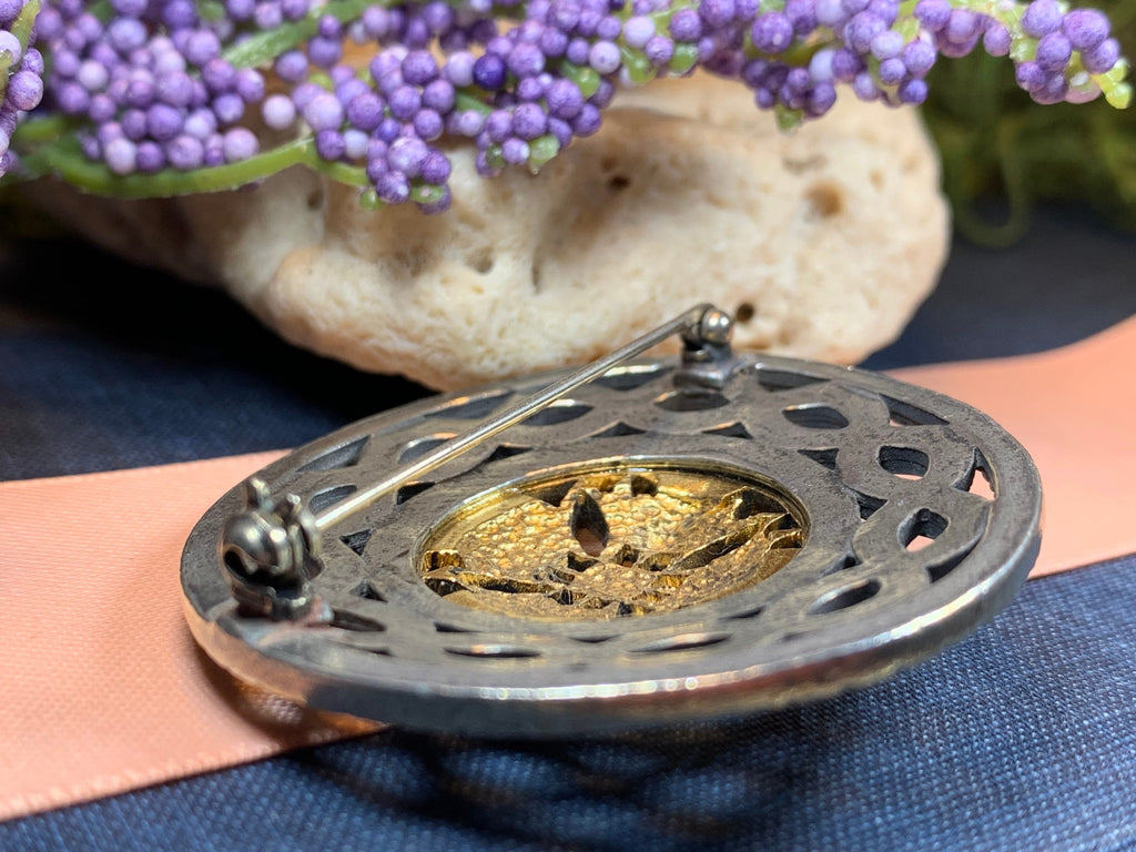 Robert Burns Thistle Brooch