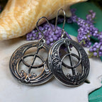 Pewter Chalice Well Earrings
