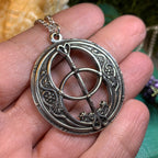 Pewter Chalice Well Necklace