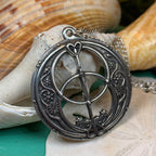 Pewter Chalice Well Necklace