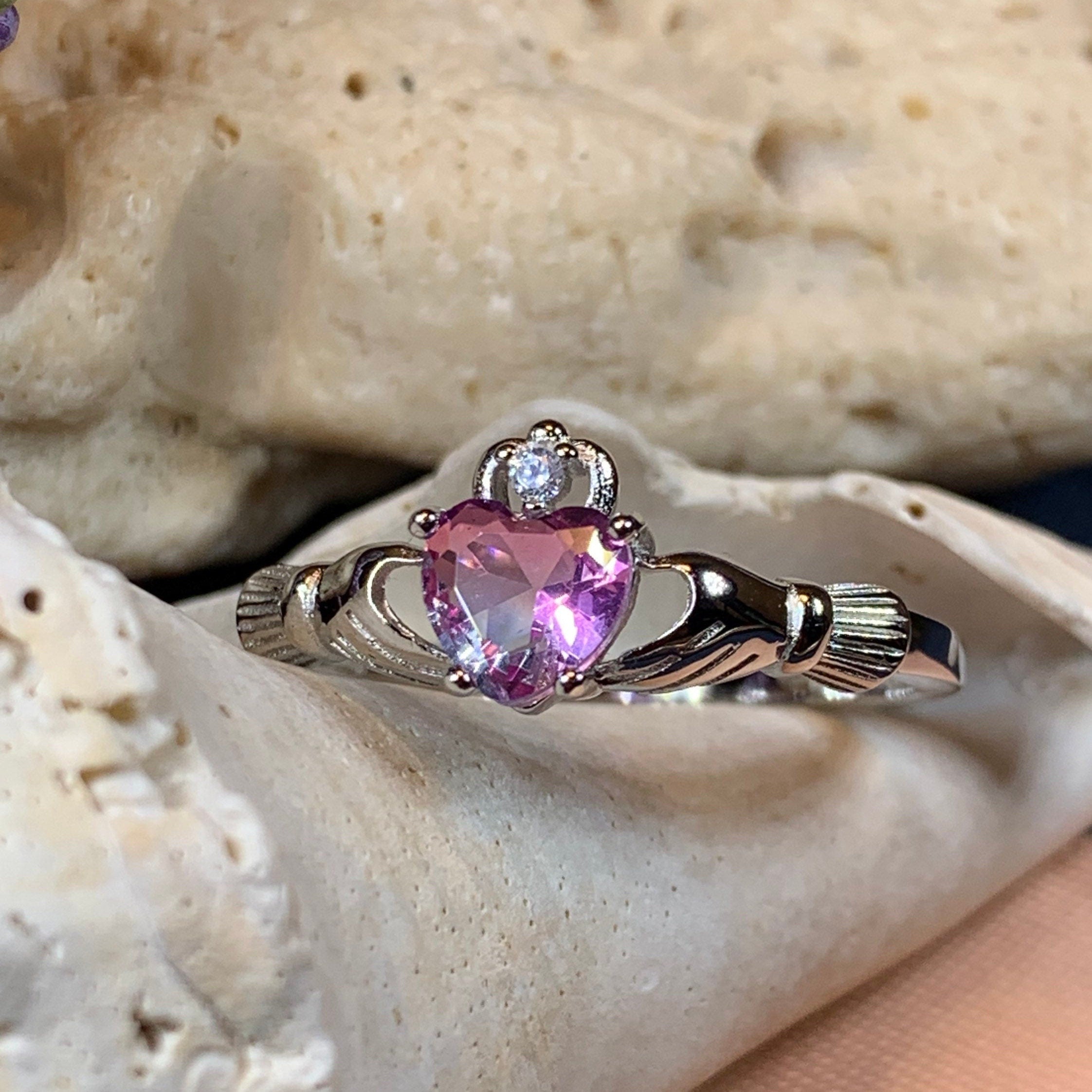 Ombre Claddagh Ring