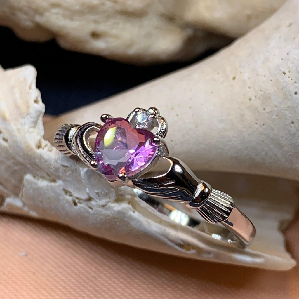 Ombre Claddagh Ring