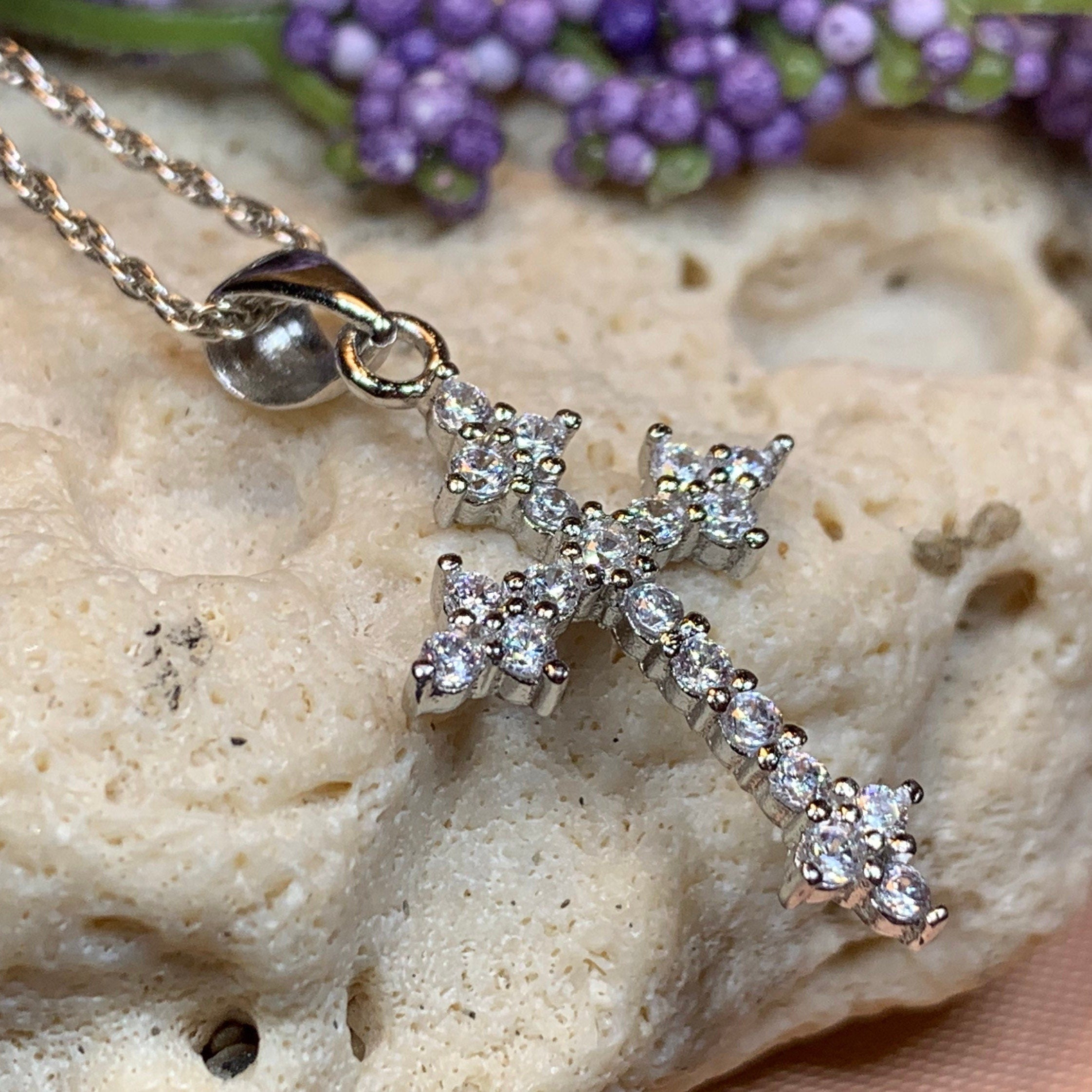 Cathedral Celtic Cross Necklace