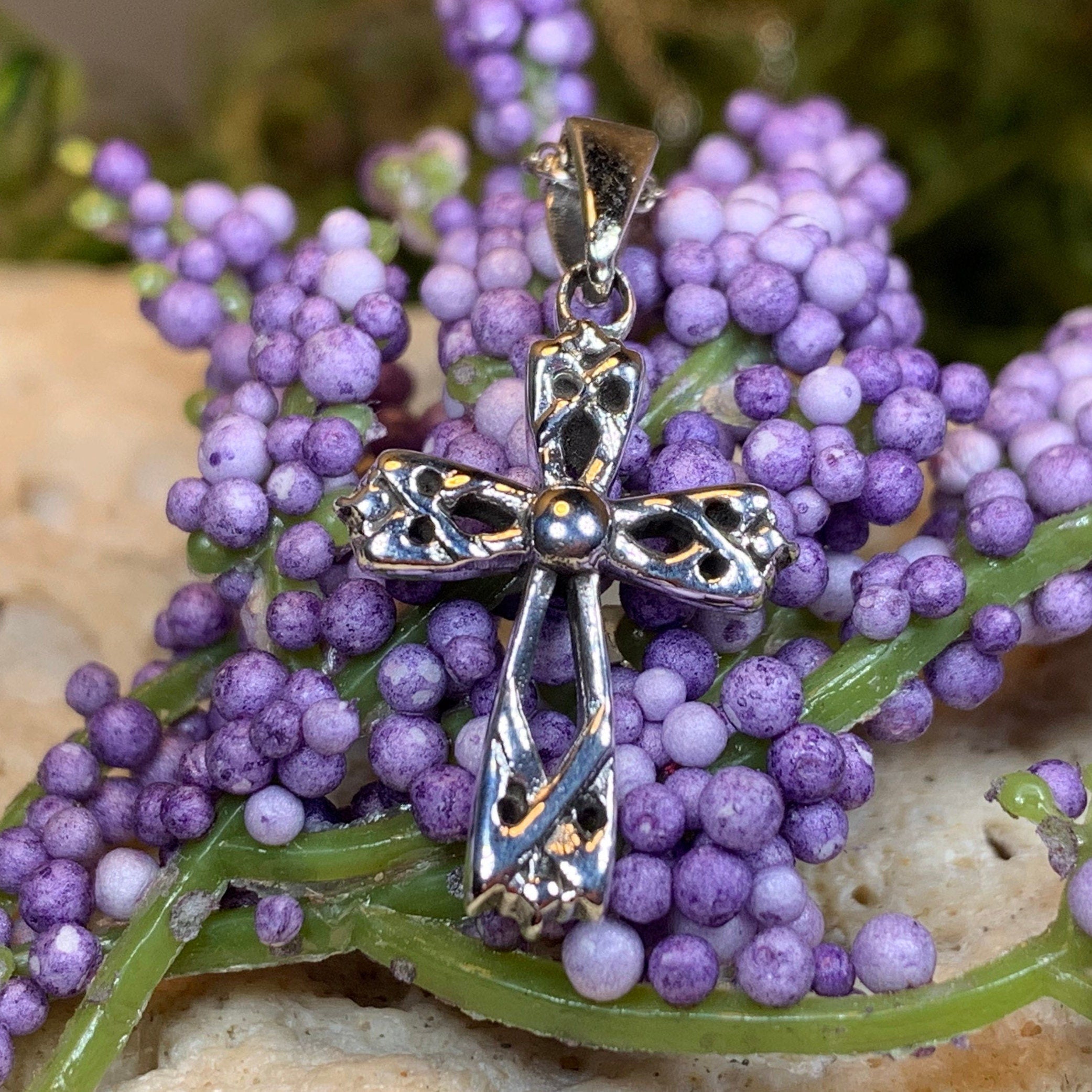Purity Celtic Cross Necklace
