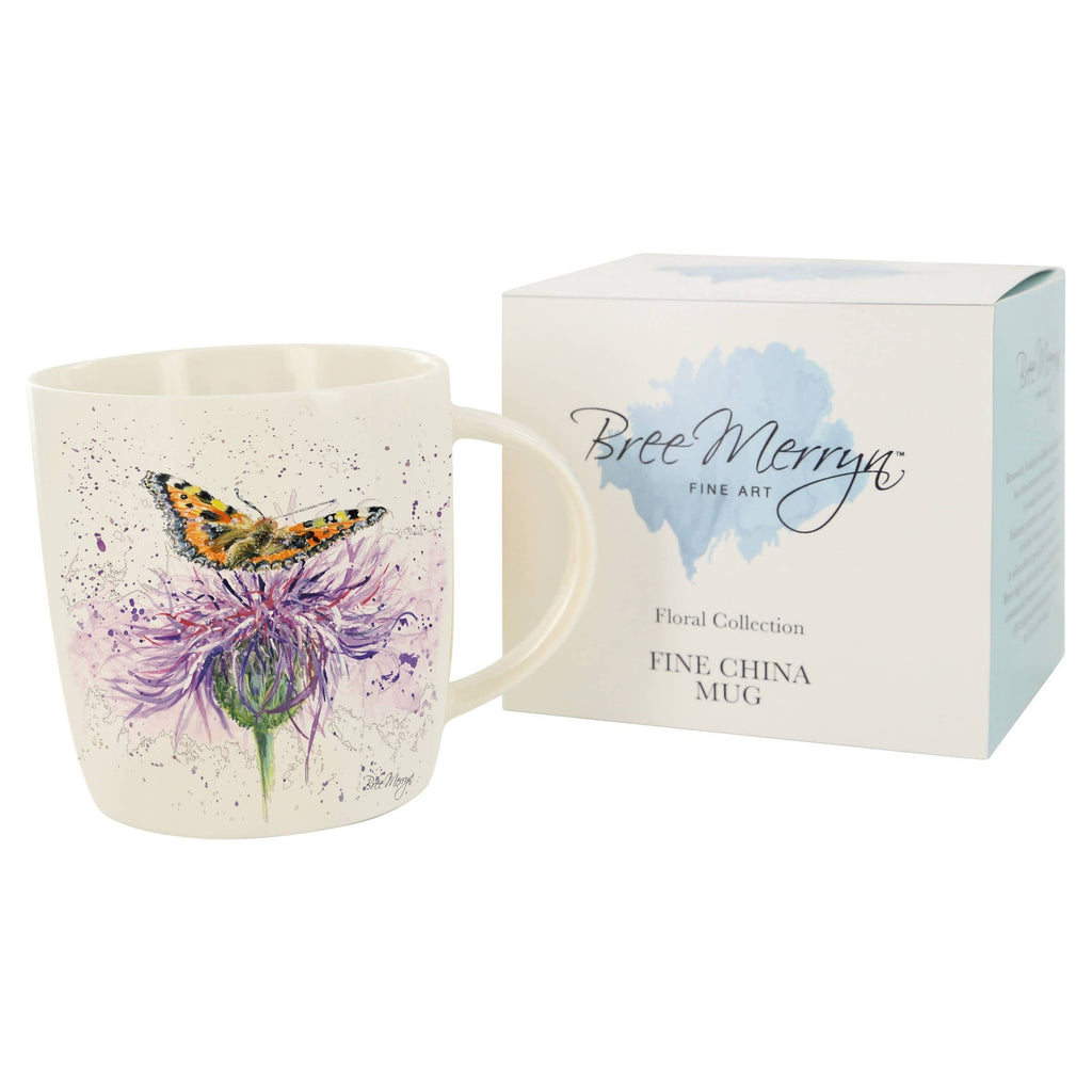 Bree Merryn Thistle & Butterfly Mug