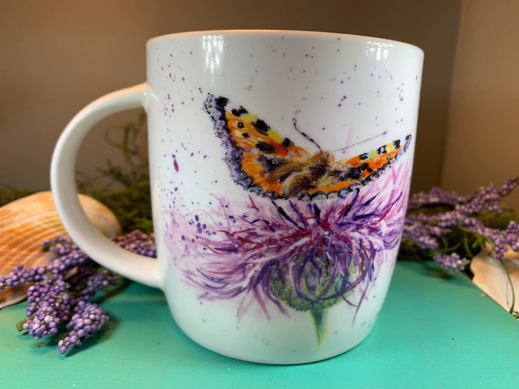 Bree Merryn Thistle & Butterfly Mug