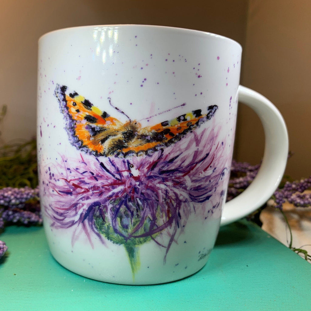 Bree Merryn Thistle & Butterfly Mug