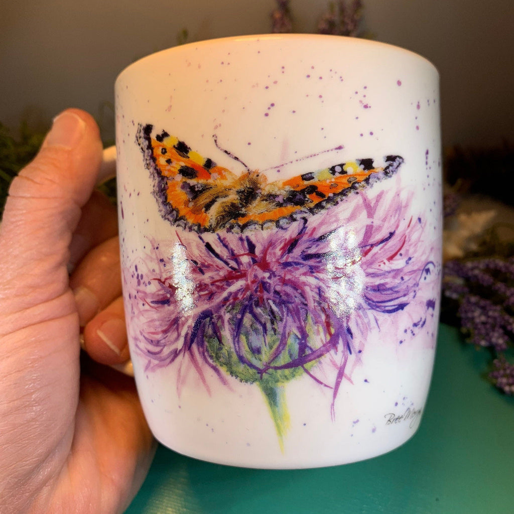 Bree Merryn Thistle & Butterfly Mug