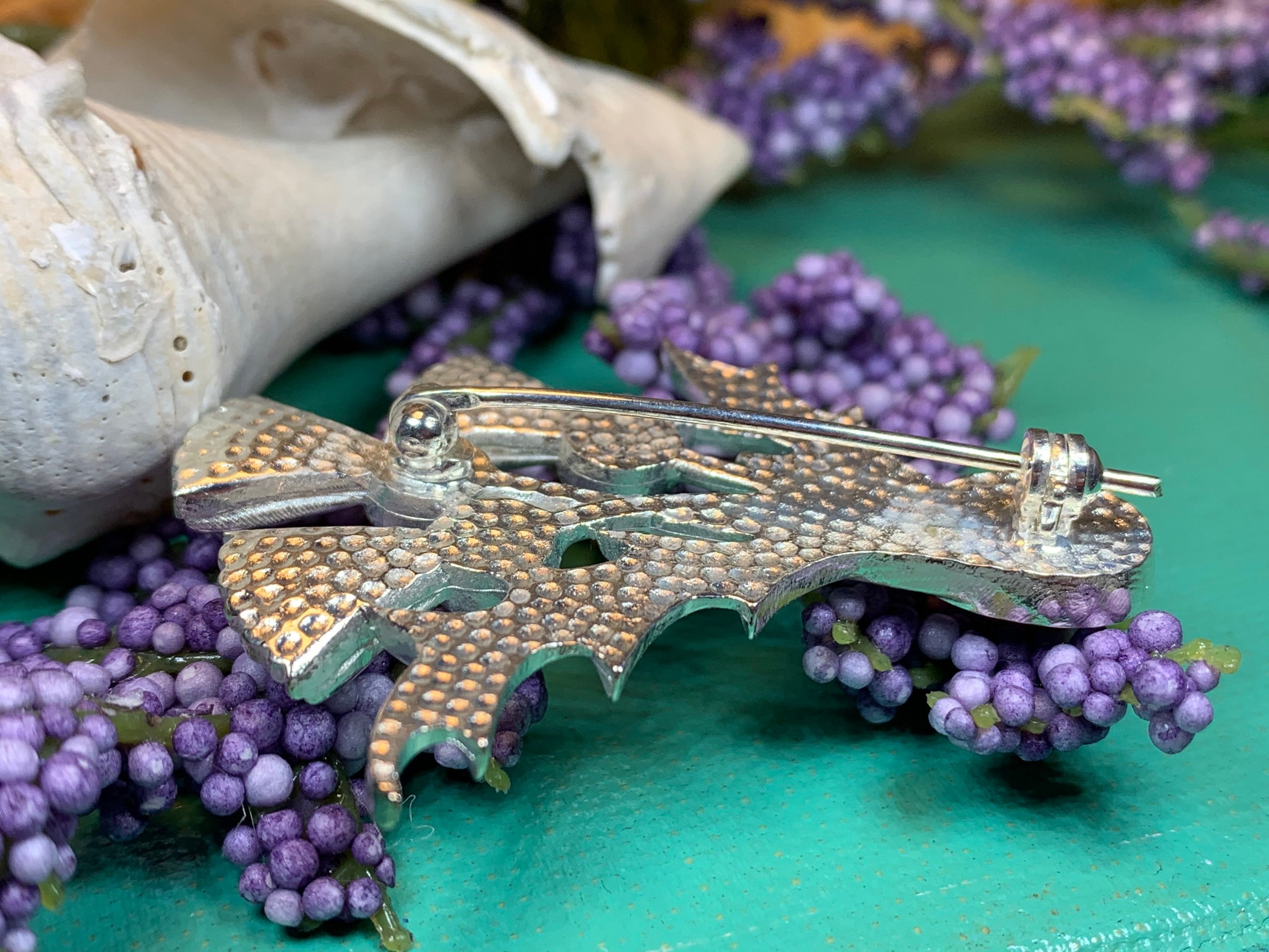 Montrose Thistle Brooch