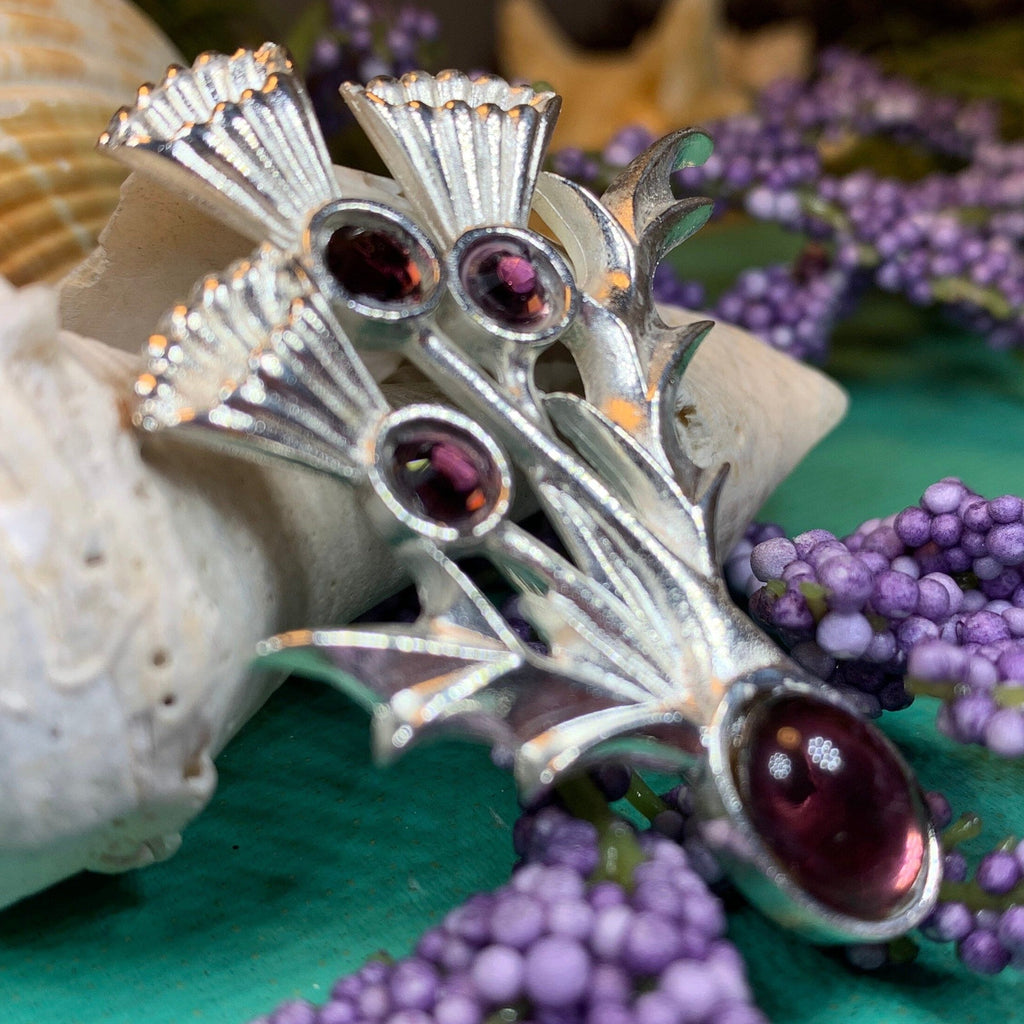 Montrose Thistle Brooch