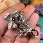 Montrose Thistle Brooch