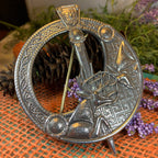 Celtic Stag Penannular Brooch